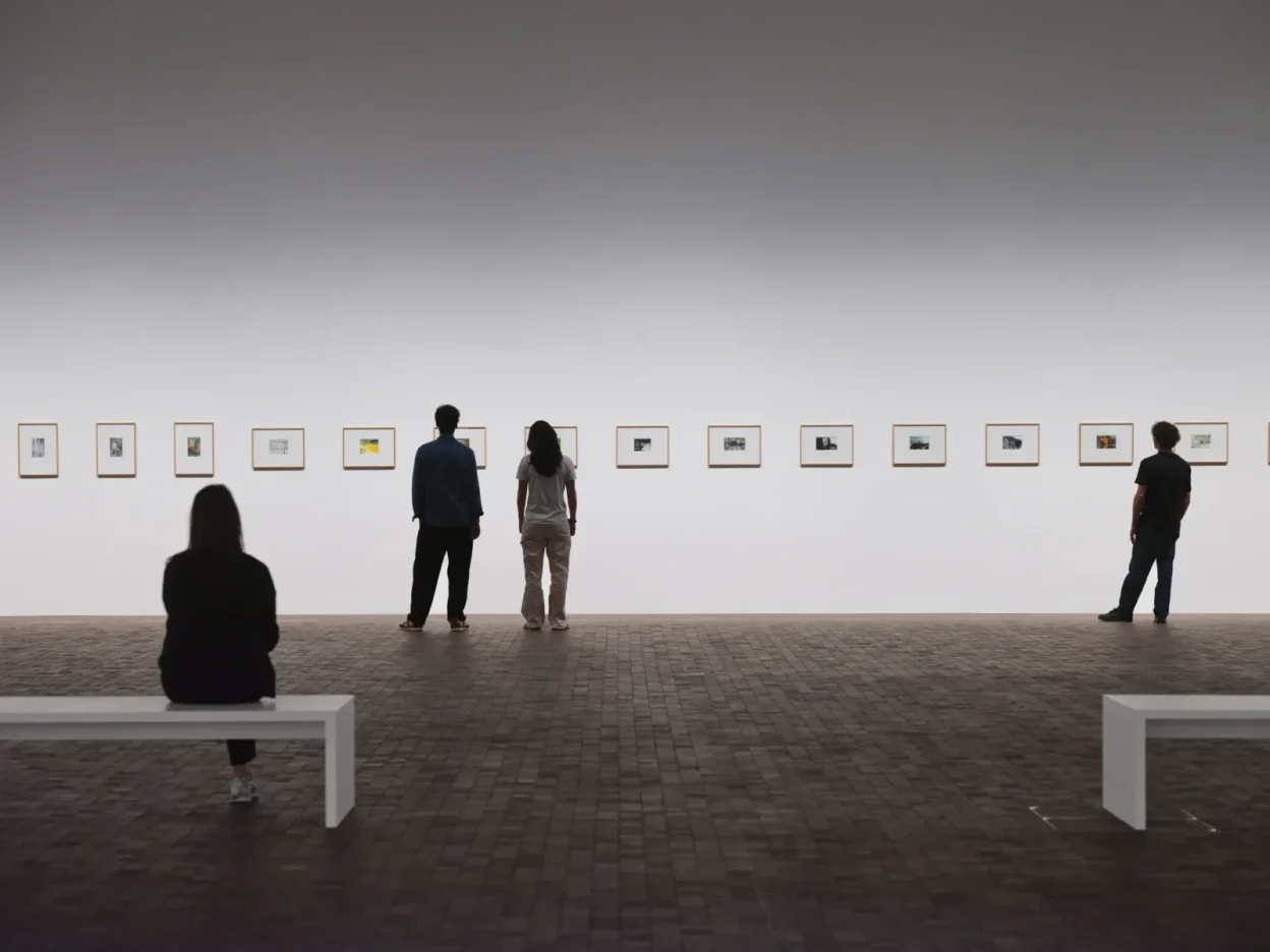 erhard Richter, Overpainted Photographs, 2026 - 2027, The Tower, Main Gallery, LUMA Arles, France.© Victor &Simon / Grégoire d'Ablon